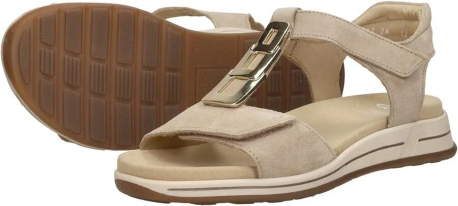 Ara Osaka-S Sandalen Plat Beige - Foto 2