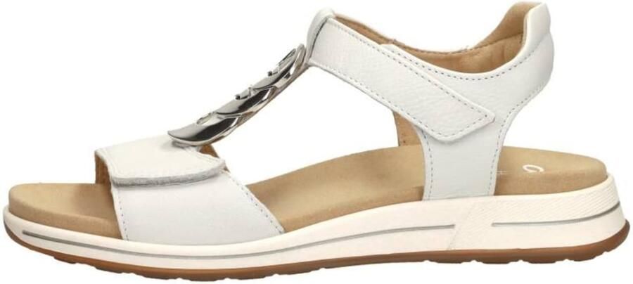 Ara Osaka-S Sandalen Plat Wit - Foto 2