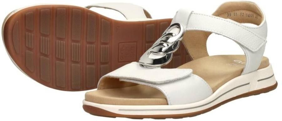 Ara Osaka-S Sandalen Plat Wit - Foto 6