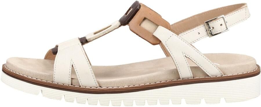Ara Platte sandalen GAUCHO SOFT CREAM