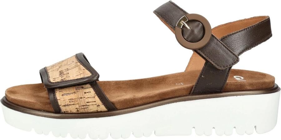 ARA Sandalen met riem sand bruin