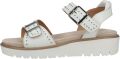 Ara Sandalen met sleehak - Wit