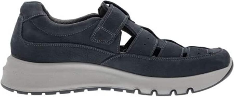 Ara Blauwe Slipper met Brede Pasvorm Blue