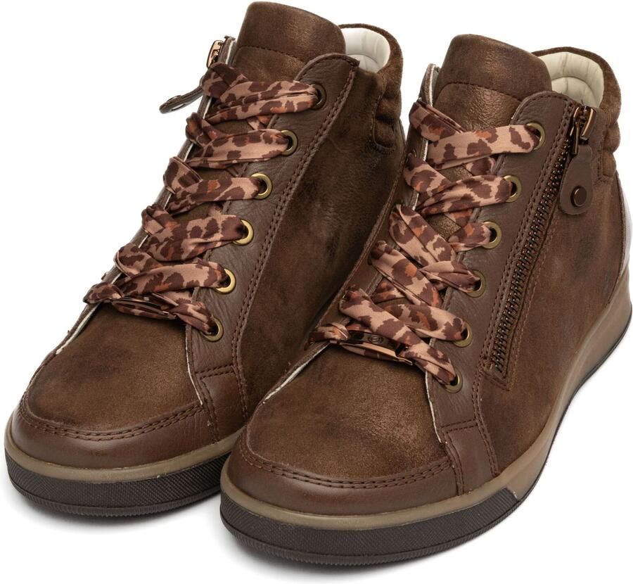 Ara 1214499 OM-ST-HIGH-SOFT Hoge sneakers Veterboots Dames veterschoenen Dames sneakersHalf-hoge schoenen Bruin - Foto 2