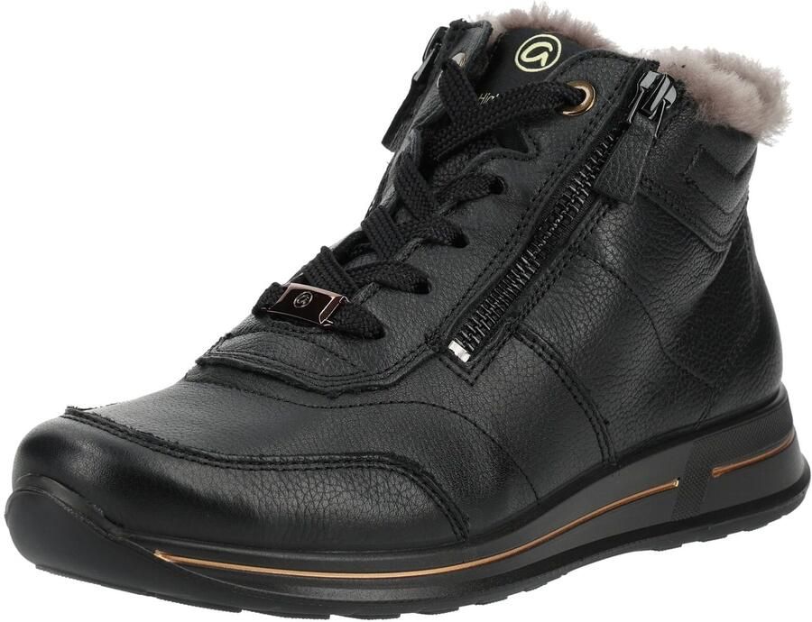 ARA Sneakers hoog zwart