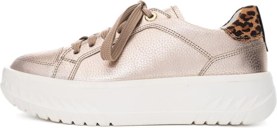ARA Sneakers laag beige cognac zwart - Foto 3