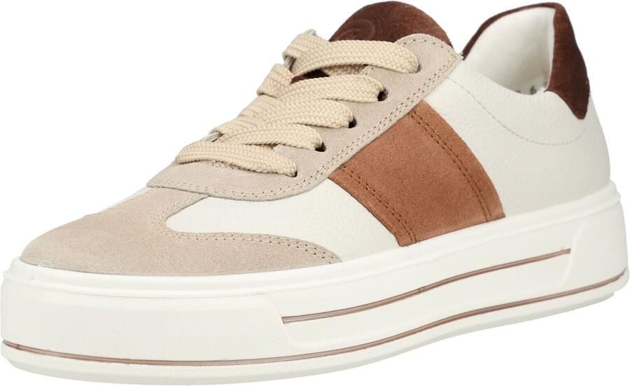 ARA Sneakers laag beige lichtbeige bruin donkerbruin - Foto 2
