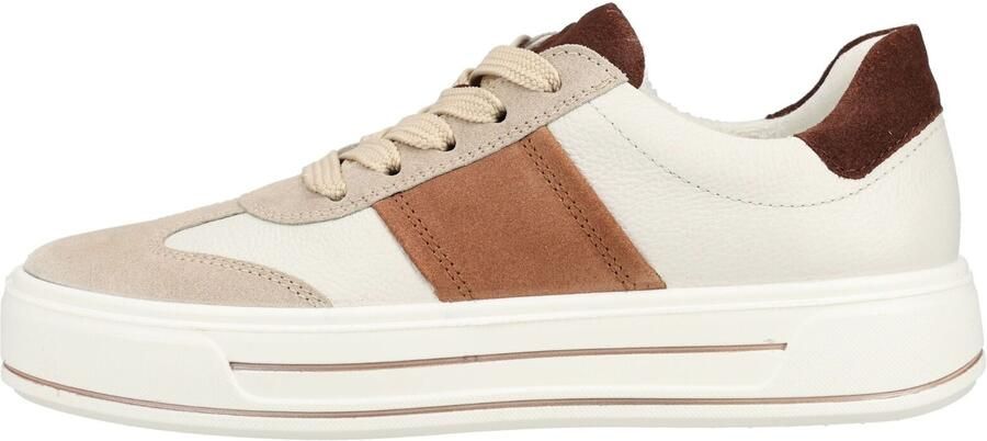 ARA Sneakers laag beige lichtbeige bruin donkerbruin