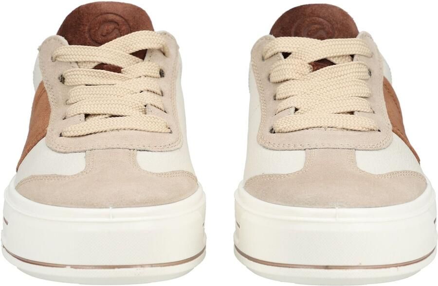 ARA Sneakers laag beige lichtbeige bruin donkerbruin - Foto 3