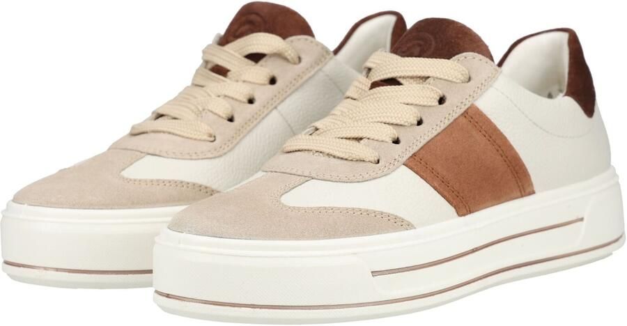 ARA Sneakers laag beige lichtbeige bruin donkerbruin - Foto 7