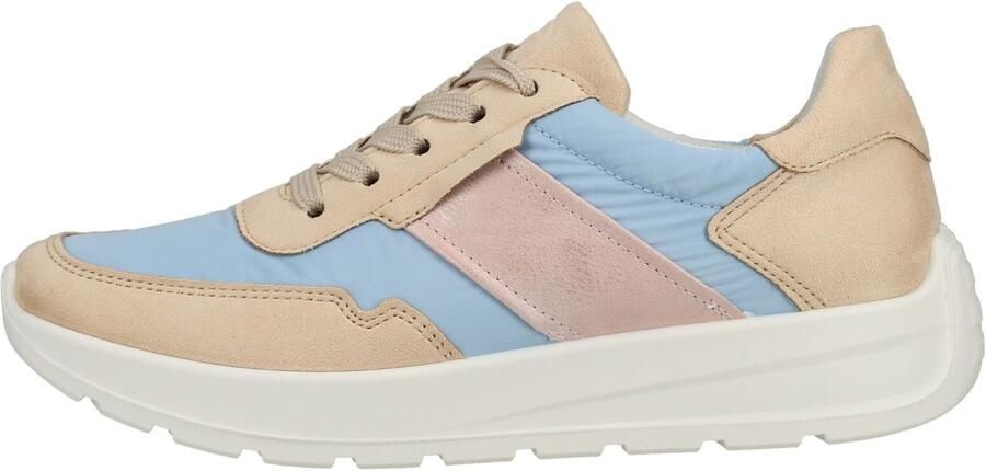 ARA Sneakers laag beige pastelblauw - Foto 6