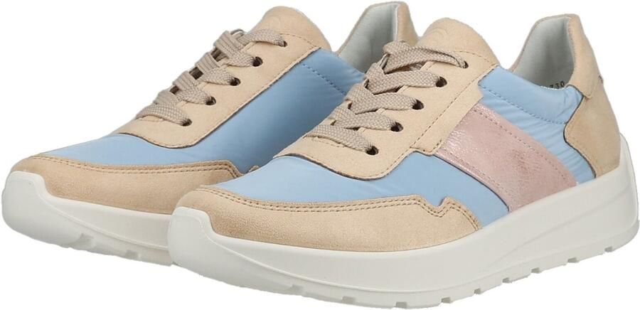 ARA Sneakers laag beige pastelblauw - Foto 5