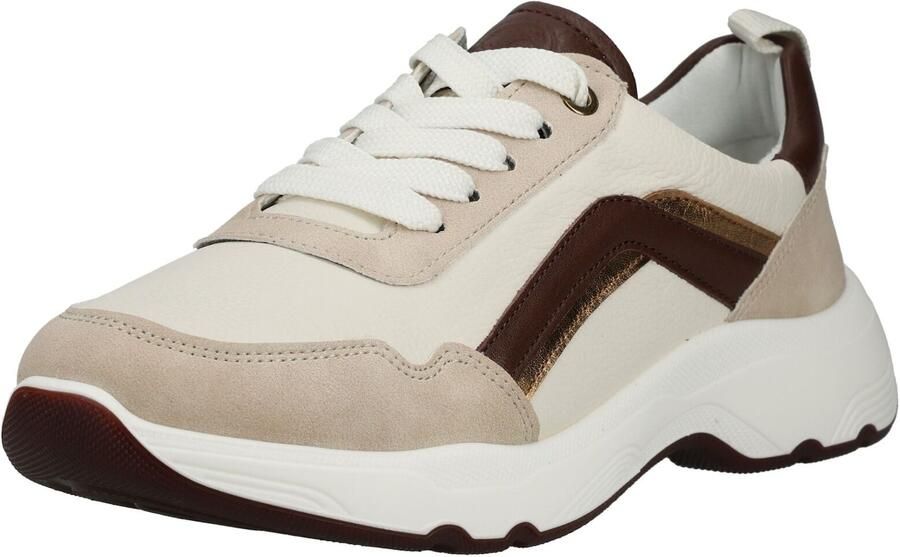 ARA Sneakers laag crème nude bordeaux