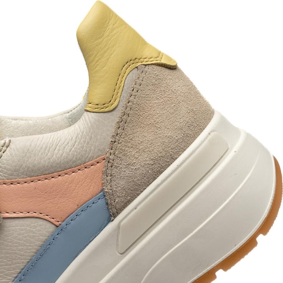 ARA Sneakers laag 'Garda' beige pastelblauw lichtbruin pasteelgeel - Foto 4