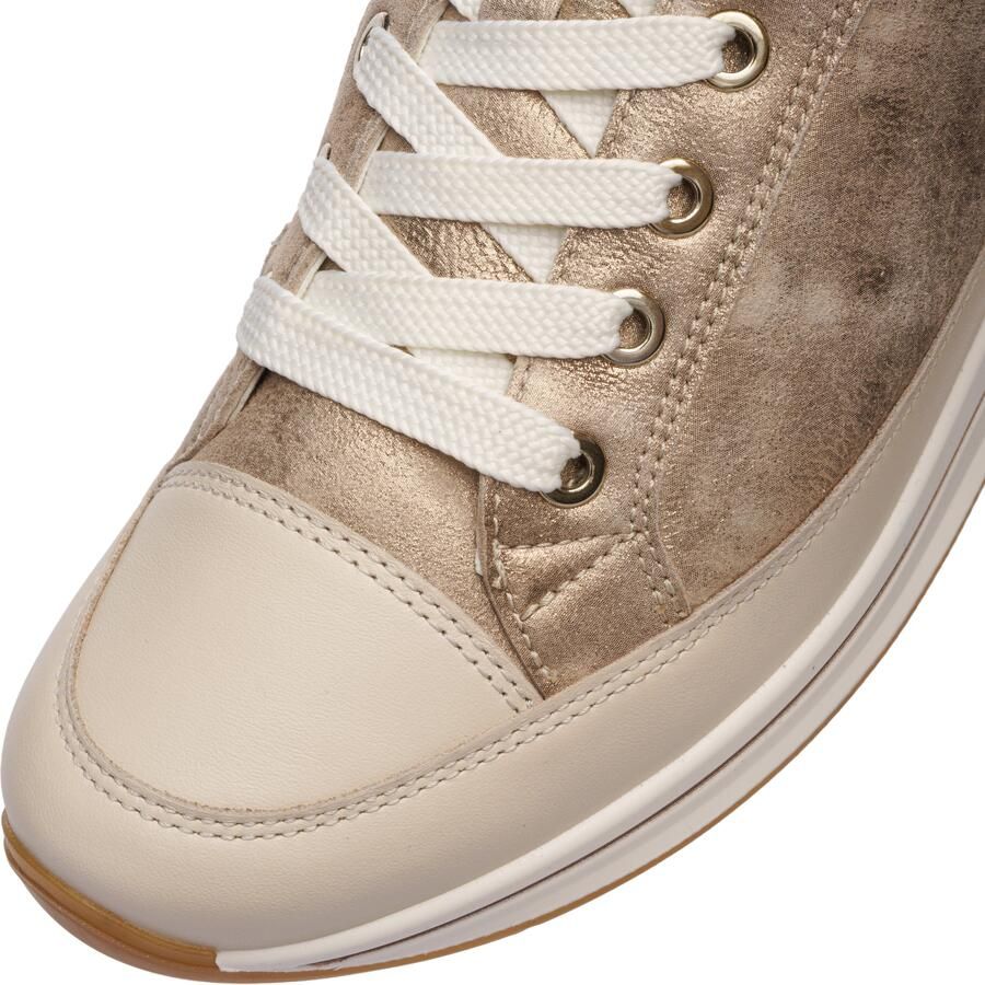ARA Sneakers laag lichtbeige brons - Foto 3
