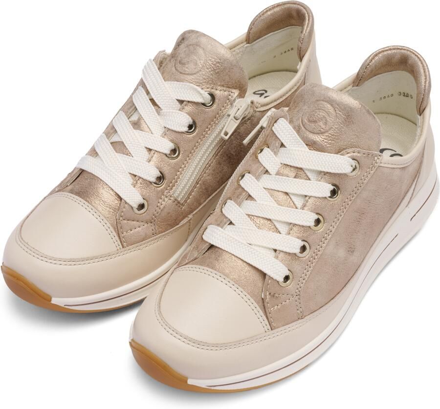 ARA Sneakers laag lichtbeige brons - Foto 5