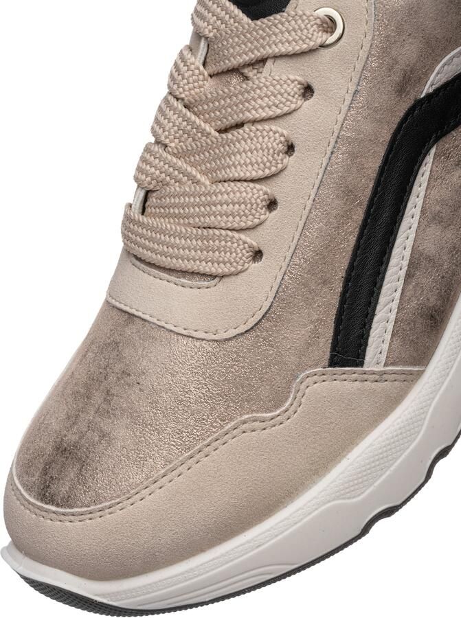 ARA Sneakers laag nude lichtbeige zwart - Foto 2