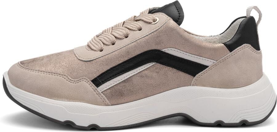 ARA Sneakers laag nude lichtbeige zwart - Foto 5