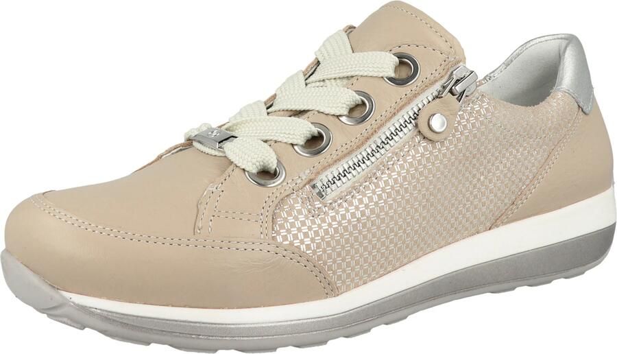 ARA Sneakers laag 'Osaka' beige zilver - Foto 3