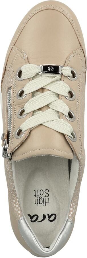 ARA Sneakers laag 'Osaka' beige zilver - Foto 5