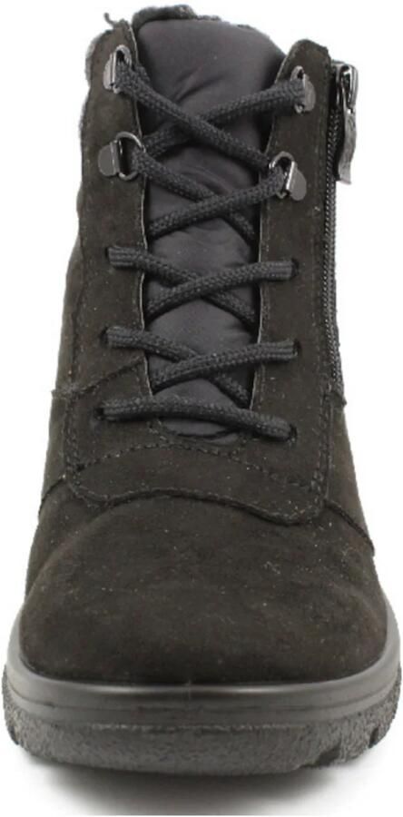 ARA Veterlaarsjes 'Schnürstiefel Damen 12-49309-01 Textil in schwarz' zwart - Foto 4