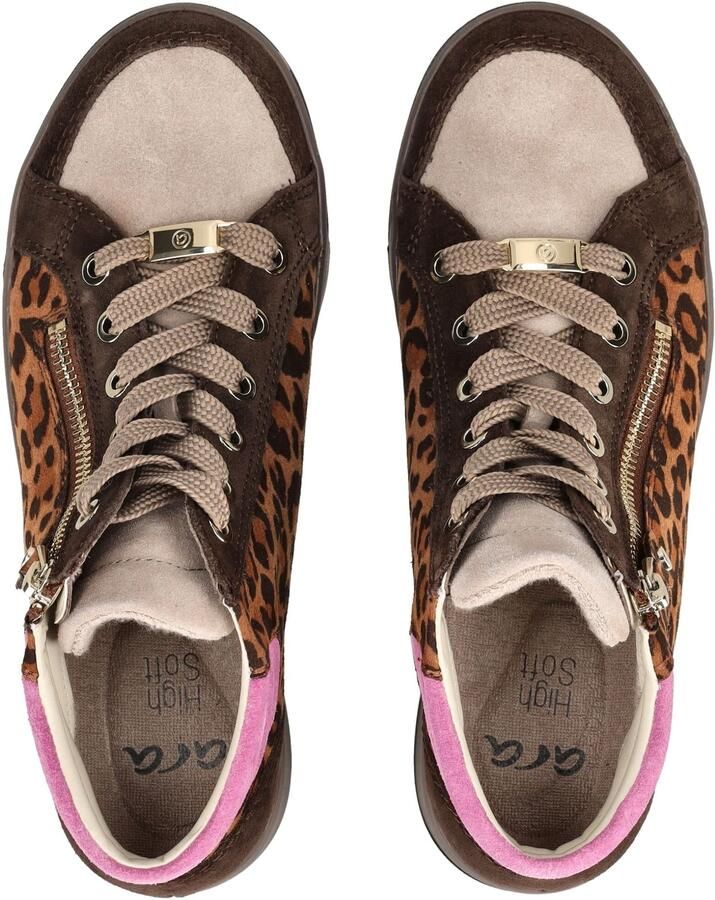 ARA Teenslipper lichtbeige bruin k mel lichtroze - Foto 3