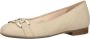 Ara Elegante Sardinia Ballerina Beige Dames - Thumbnail 3