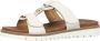 Ara Wit leren zomerslipper met uniek detail White Dames - Thumbnail 7