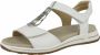 Ara 1234826~~~~~~~~~~~~~~~~~~~~~~~ Platte sandalenDames Sandalen Wit beige - Thumbnail 4