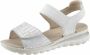 Ara 1247209~~~~~~~~~~~~~~~~~~~~~~~ Sandalen met hakDames Sandalen Wit beige - Thumbnail 3