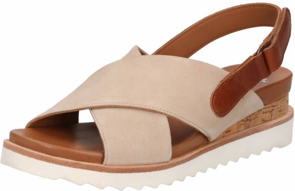 Ara Valencia Sand Cognac G Wijdte Sandalen
