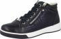 Ara 1234499 Volwassenen VeterlaarzenHoge sneakersDames veterschoenenHalf-hoge schoenen Blauw - Thumbnail 4