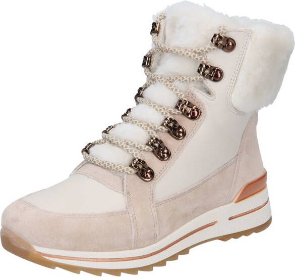 Ara 1224599 Volwassenen VeterlaarzenHalf-hoge schoenen Wit beige - Foto 4