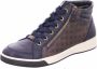 Ara dames hoge sneaker Blauw multi - Thumbnail 2