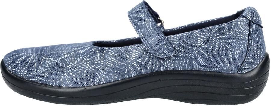 Arcopedico Ballerina met riempjes marine smoky blue - Foto 6