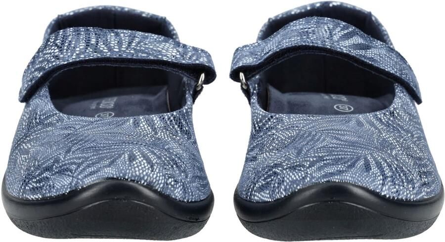 Arcopedico Ballerina met riempjes marine smoky blue - Foto 3