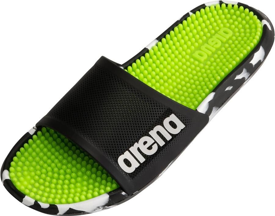 ARENA Strand- badschoen 'MARCO BI' limoen zwart wit