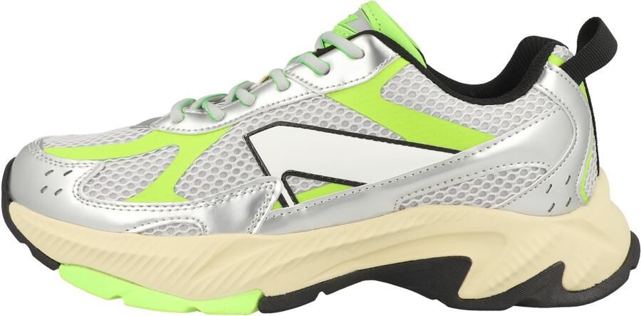 ARKK Copenhagen Sneakers laag 'Forma Runner' grasgroen zwart zilver wit - Foto 3
