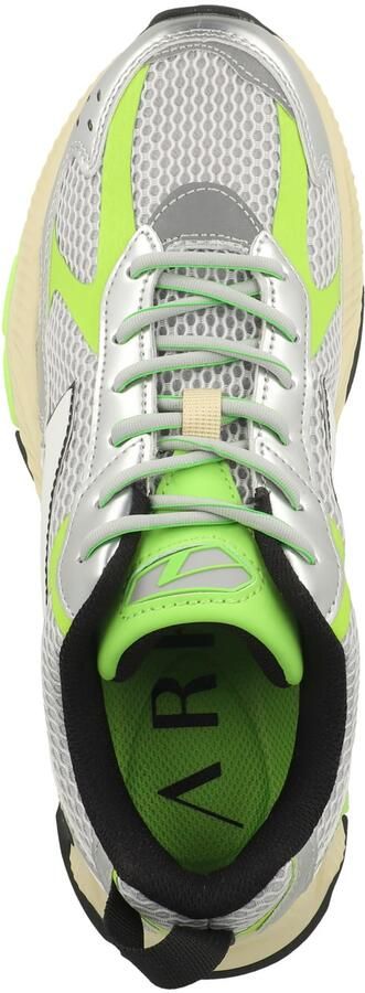ARKK Copenhagen Sneakers laag 'Forma Runner' grasgroen zwart zilver wit - Foto 6