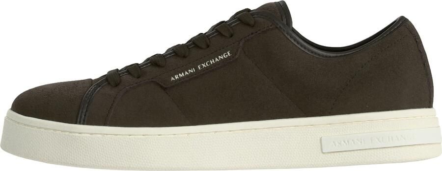 ARMANI EXCHANGE Sneakers laag donkerbruin