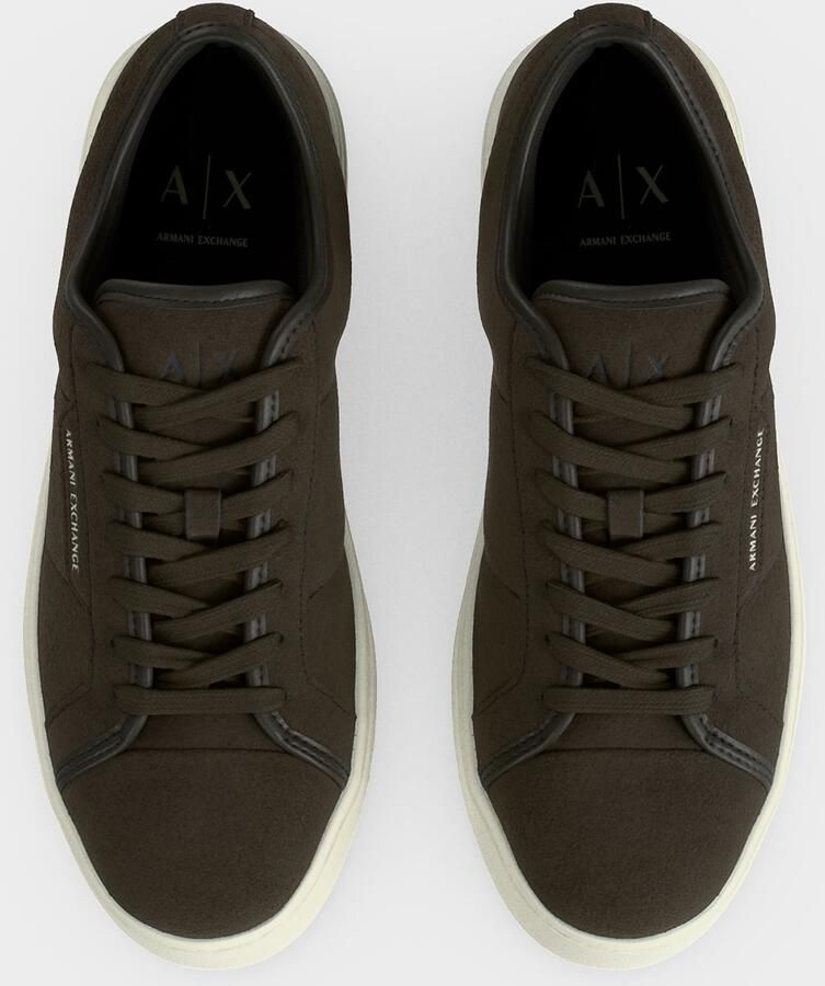 ARMANI EXCHANGE Sneakers laag donkerbruin - Foto 2