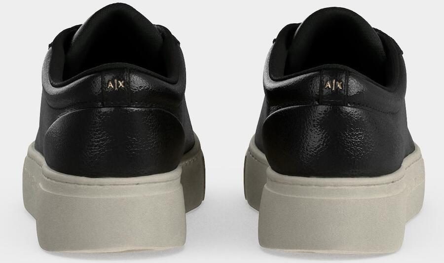 ARMANI EXCHANGE Sneakers laag goud zwart - Foto 3