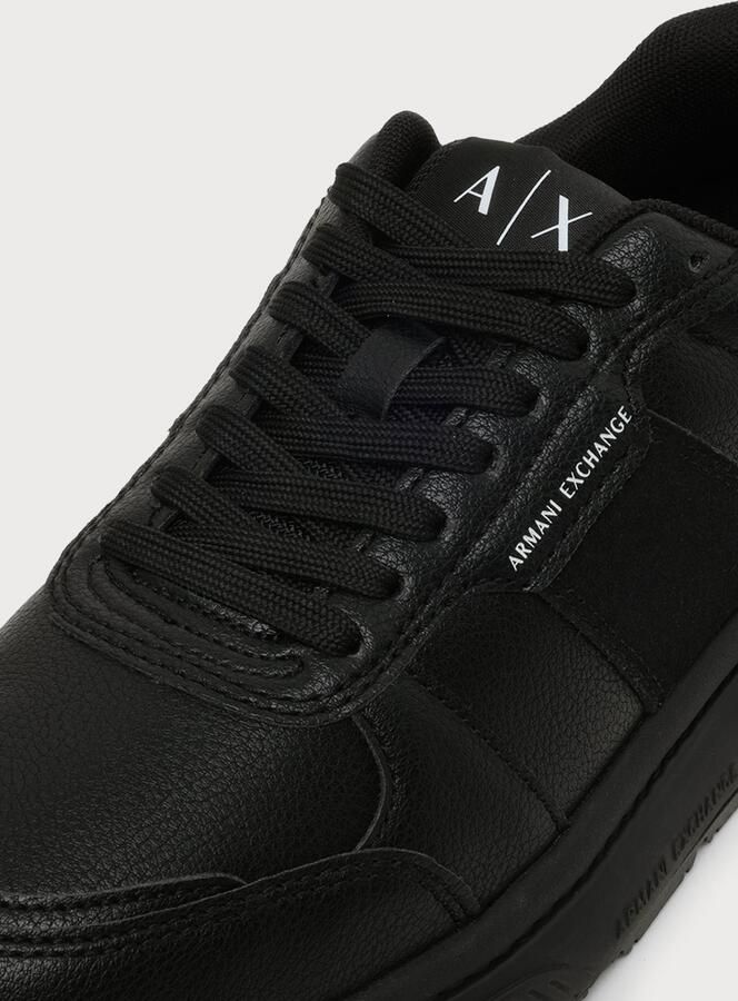 ARMANI EXCHANGE Sneakers laag zwart wit - Foto 3