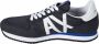 Armani Exchange Blauwe Marineblauwe Hardloopschoenen Xux017 Xcc68 K487 Blue Heren - Thumbnail 4