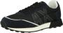 Armani Exchange Zwarte casual lage profiel sneakers Zwart Heren - Thumbnail 5