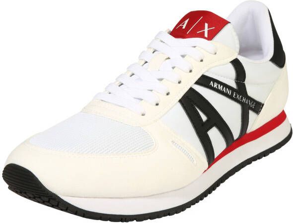 Armani Exchange Witte Xux017 Xcc68 488 Sneakers White Heren - Foto 8