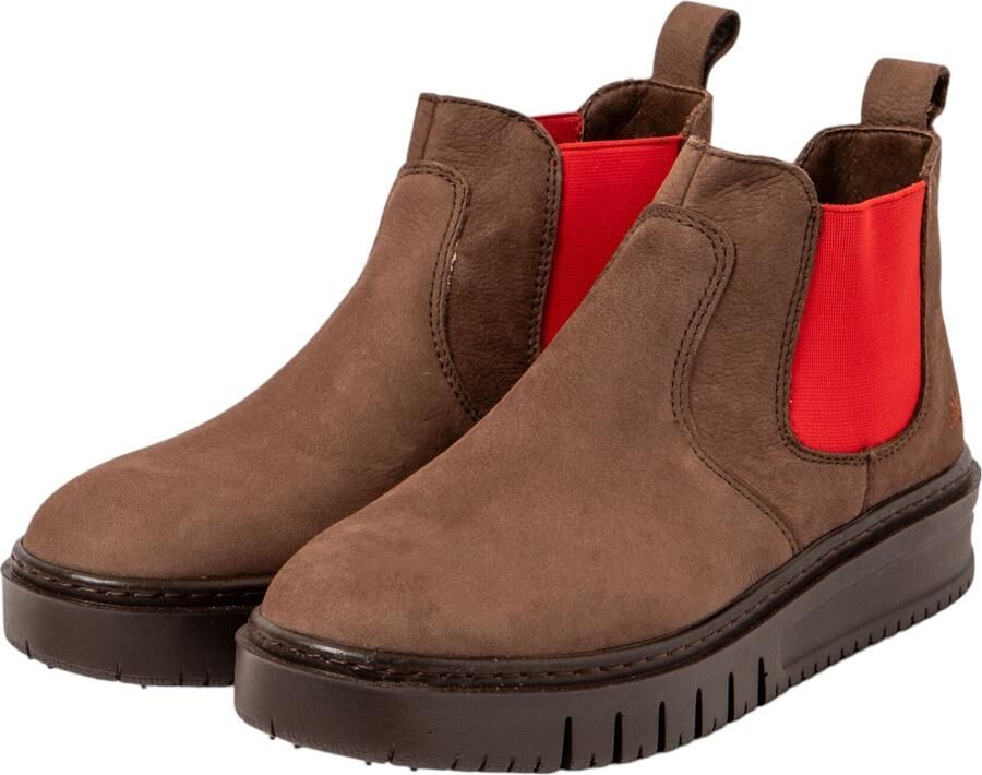 ART Chelsea boots 'Belleville' bruin rood - Foto 2