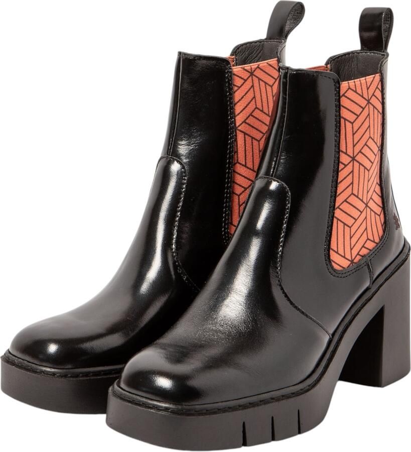 ART Chelsea boots 'Berna' oranje zw - Foto 2