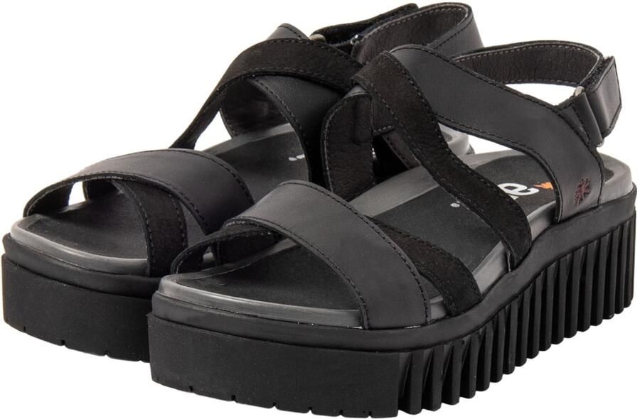 ART Sandalen met riem '1676' zw - Foto 2