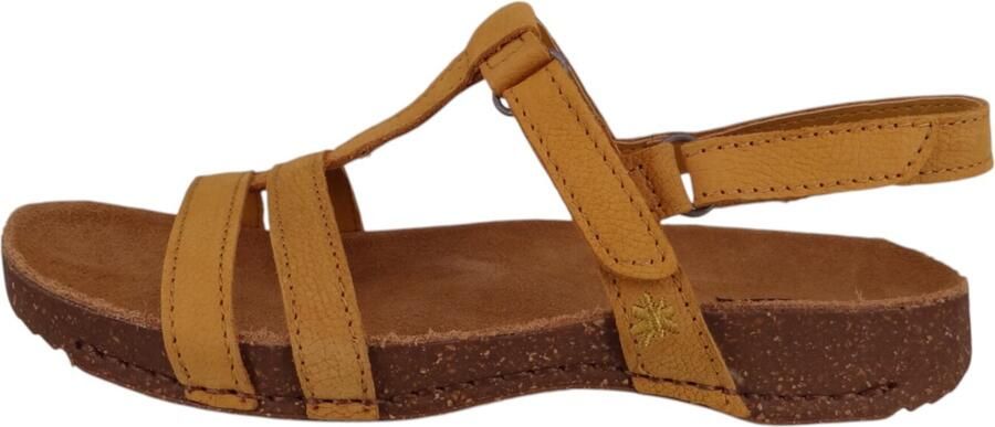 ART Sandalen met riem lichtbruin
